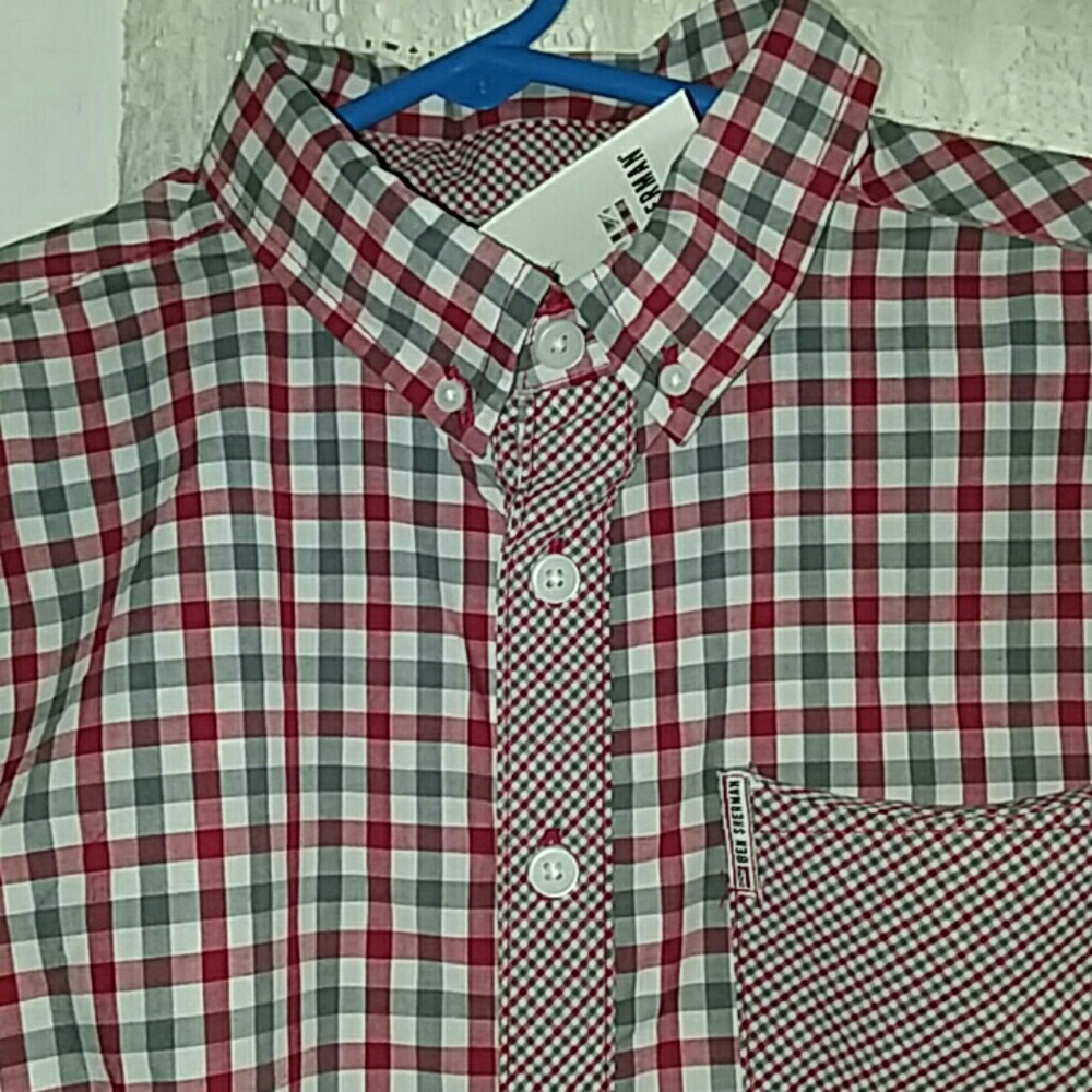 Ben Sherman button down Med 10/12